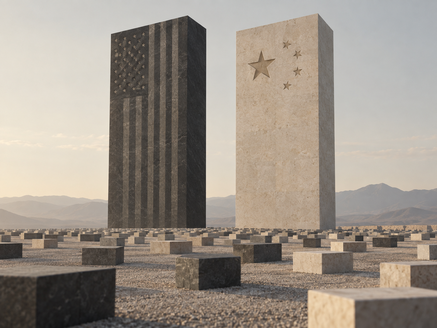 Two countries hold absolute power: the United States and China